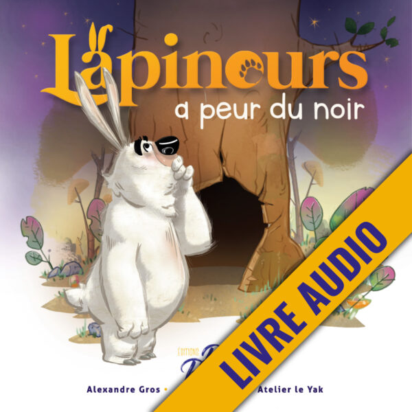 livre audio lapinours a peur du noir alexandre gros éditions big pepper