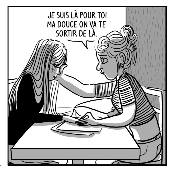 BD bande-dessinée Le seuil Fanny Vella éditions Big Pepper relations toxiques violences conjugales