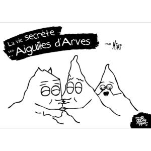 La vie secrète des Aiguilles d'Arves Jym Palfroix éditions Big Pepper couverture