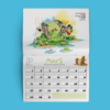 calendrier de Lapinours fetes alexandre Gros atelier le yak éditions big pepper